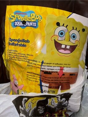 SpongeBob SquarePants Inflatable Costume - Yellow